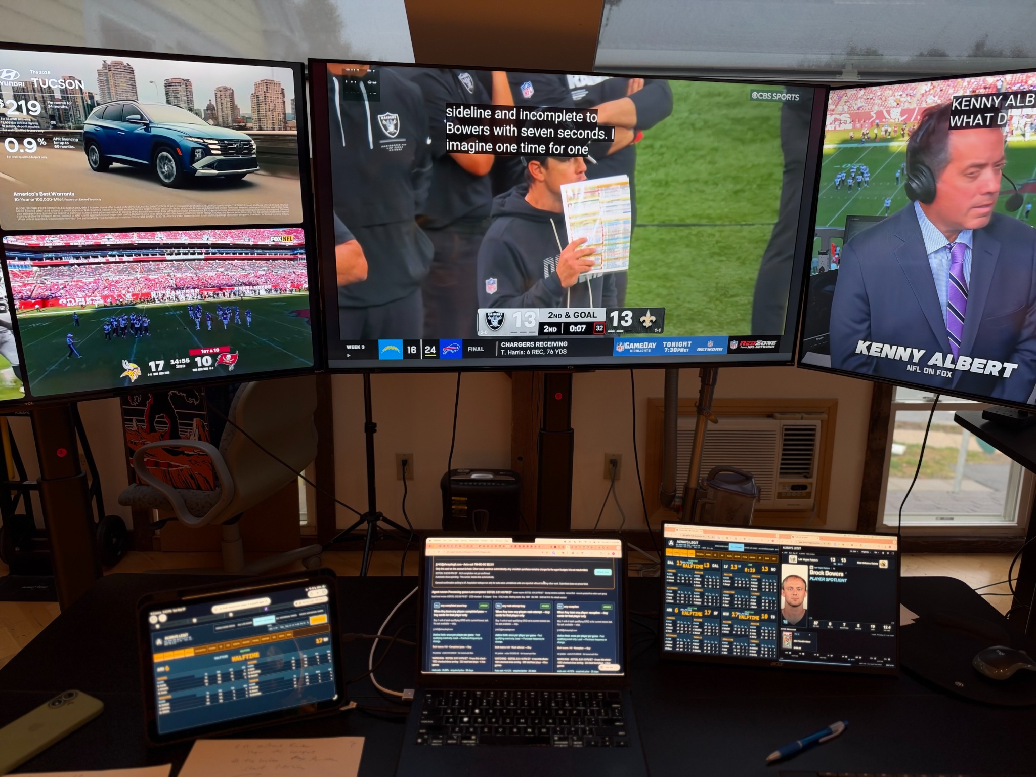 Game screens and ALX dashboards